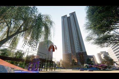 BÁN CĂN HỘ CHUNG CƯ PHÚ THỊNH GREEN PARK DIỆN TÍCH 89,1M² 3 PHÒNG NGỦ BAN CÔNG ĐÔNG NAM NỘI THẤT CƠ BẢN GIÁ TỐT